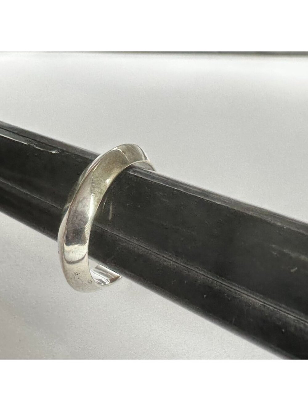 Sterling Silver Band Ring 925 Size 6.5 Classic - Picture 3 of 5